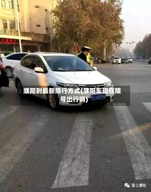 濮阳到最新限行方式(濮阳车现在限号出行吗)