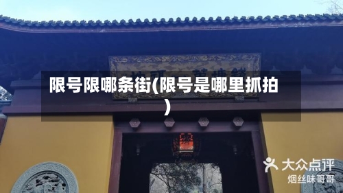 限号限哪条街(限号是哪里抓拍)-第3张图片