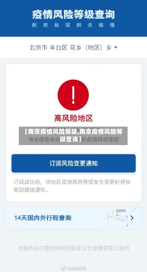【南京疫情风险等级,南京疫情风险等级查询】-第3张图片