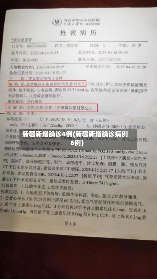 新疆新增确诊4例(新疆新增确诊病例6例)-第2张图片