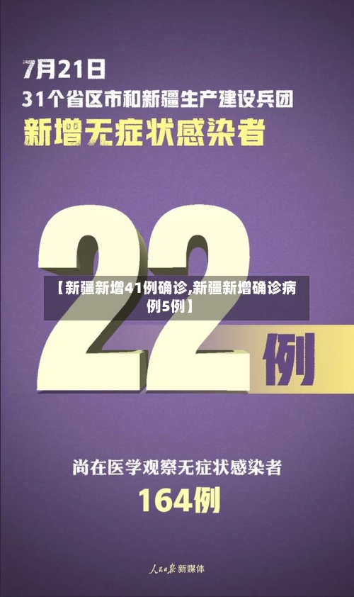 【新疆新增41例确诊,新疆新增确诊病例5例】-第3张图片