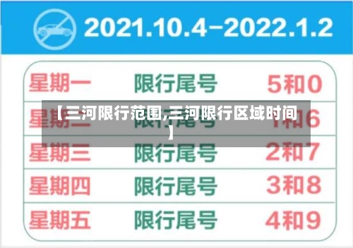 【三河限行范围,三河限行区域时间】-第2张图片