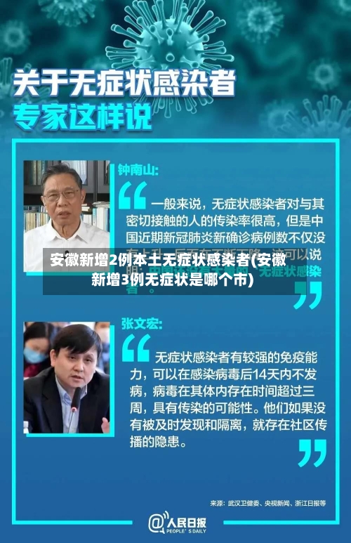 安徽新增2例本土无症状感染者(安徽新增3例无症状是哪个市)-第3张图片