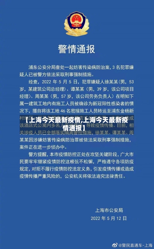 【上海今天最新疫情,上海今天最新疫情通报】