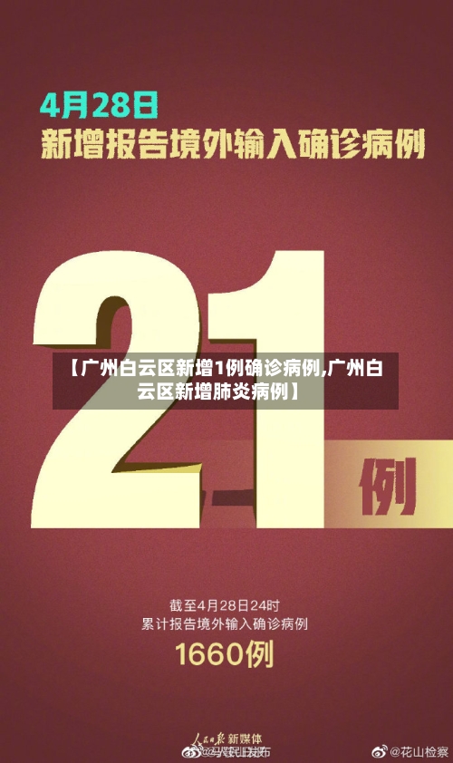 【广州白云区新增1例确诊病例,广州白云区新增肺炎病例】