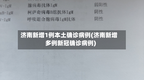 济南新增1例本土确诊病例(济南新增多例新冠确诊病例)-第3张图片