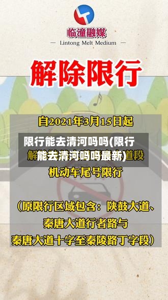 限行能去清河吗吗(限行能去清河吗吗最新)