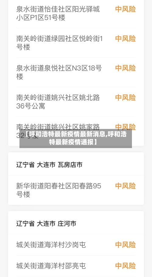 【呼和浩特最新疫情最新消息,呼和浩特最新疫情通报】-第2张图片