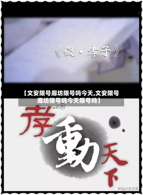 【文安限号廊坊限号吗今天,文安限号廊坊限号吗今天限号吗】-第2张图片