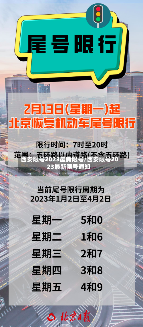 西安限号2023最新限号/西安限号2023最新限号通知