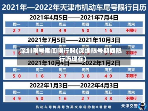 深圳限号期间限行吗(深圳限号期间限行吗现在)-第2张图片