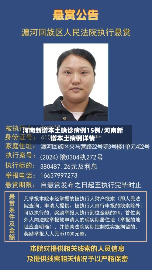 河南新增本土确诊病例15例/河南新增本土病例详情-第2张图片