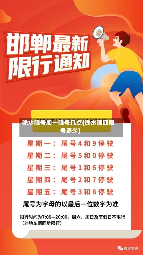 徐水限号周一限号几点(徐水周四限号多少)-第2张图片