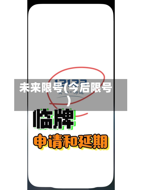 未来限号(今后限号)-第2张图片