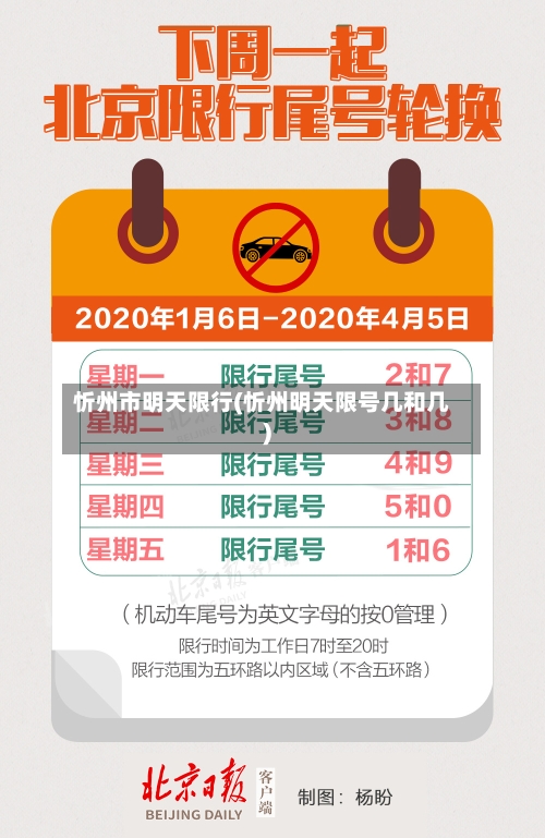 忻州市明天限行(忻州明天限号几和几)-第3张图片