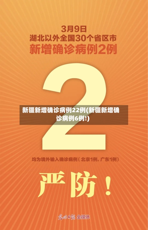 新疆新增确诊病例22例(新疆新增确诊病例6例!)-第3张图片