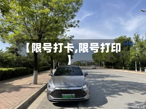 【限号打卡,限号打印】