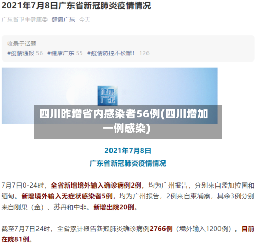 四川昨增省内感染者56例(四川增加一例感染)-第2张图片