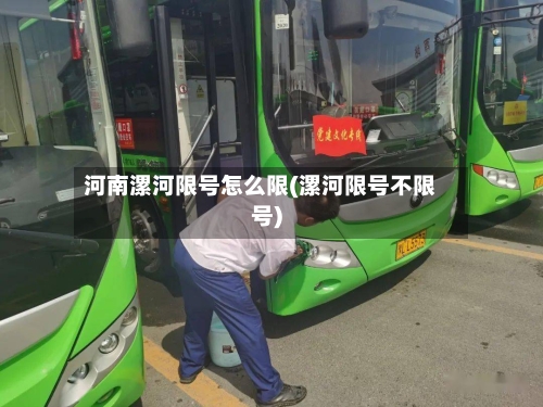 河南漯河限号怎么限(漯河限号不限号)