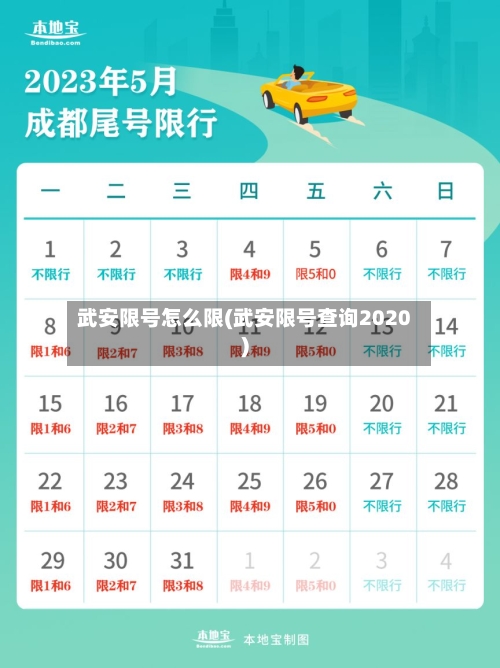 武安限号怎么限(武安限号查询2020)-第2张图片