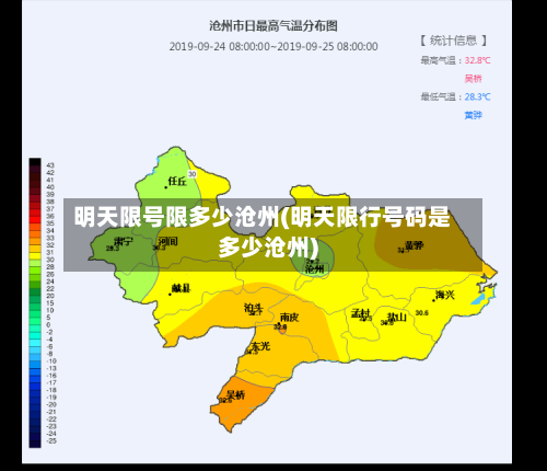 明天限号限多少沧州(明天限行号码是多少沧州)
