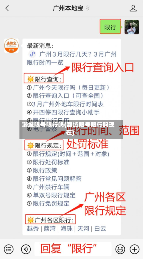 潞城限号限行吗(潞城限号限行吗现在)-第2张图片