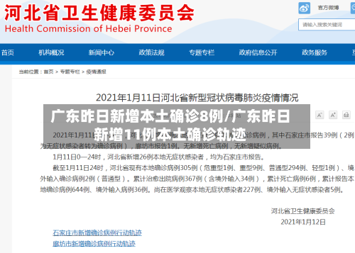 广东昨日新增本土确诊8例/广东昨日新增11例本土确诊轨迹-第3张图片