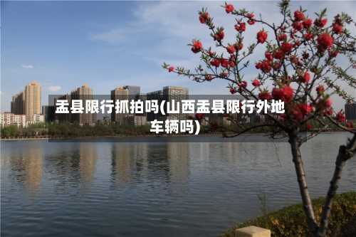 盂县限行抓拍吗(山西盂县限行外地车辆吗)