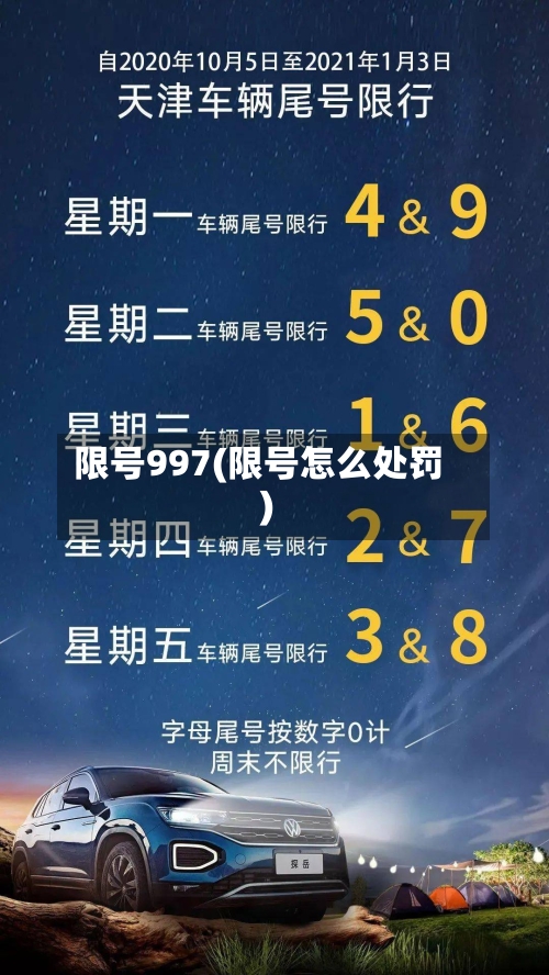 限号997(限号怎么处罚)-第3张图片