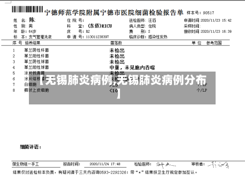 【无锡肺炎病例,无锡肺炎病例分布】-第3张图片