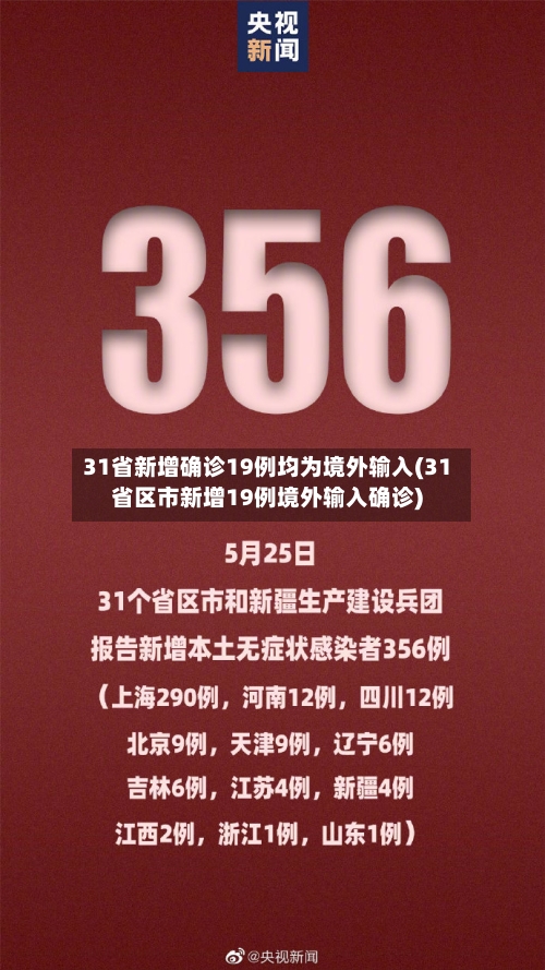 31省新增确诊19例均为境外输入(31省区市新增19例境外输入确诊)-第2张图片