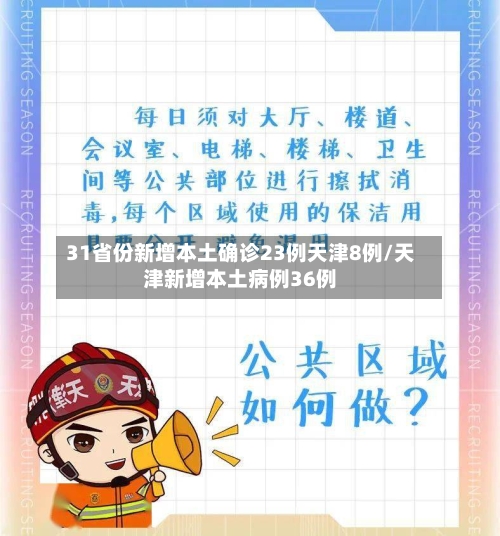 31省份新增本土确诊23例天津8例/天津新增本土病例36例-第2张图片