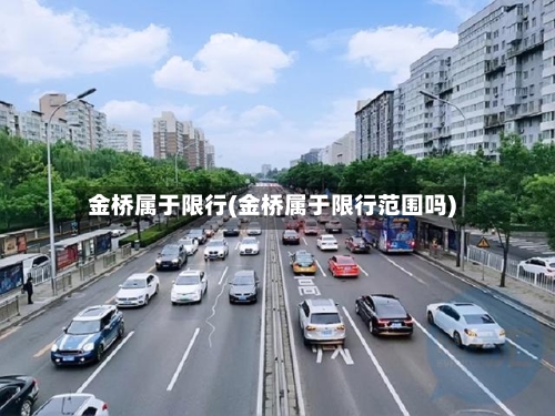 金桥属于限行(金桥属于限行范围吗)