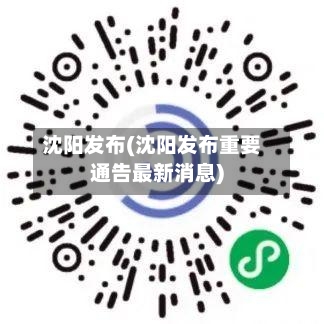 沈阳发布(沈阳发布重要通告最新消息)