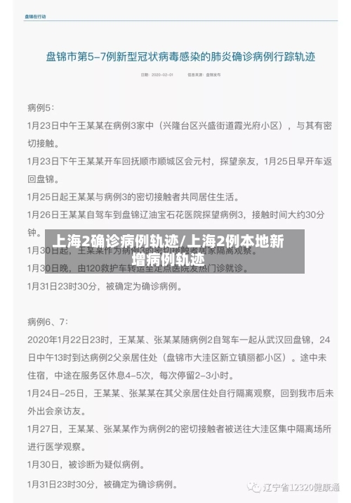 上海2确诊病例轨迹/上海2例本地新增病例轨迹-第2张图片