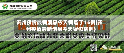 贵州疫情最新消息今天新增了15例(贵州疫情最新消息今天疑似病例)-第2张图片