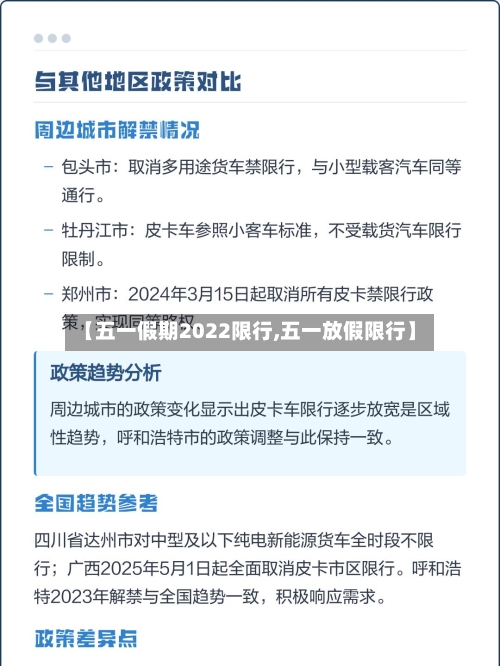 【五一假期2022限行,五一放假限行】-第3张图片