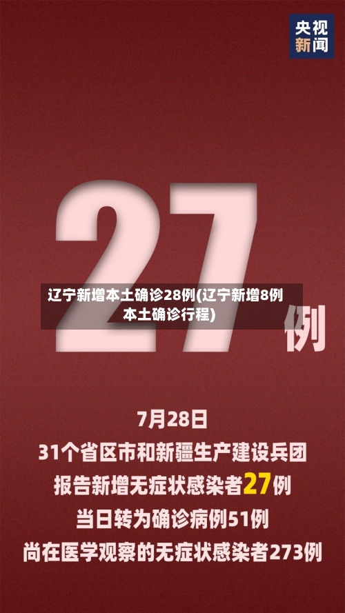 辽宁新增本土确诊28例(辽宁新增8例本土确诊行程)-第2张图片