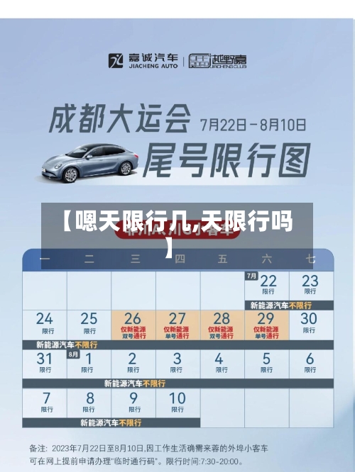 【嗯天限行几,天限行吗】
