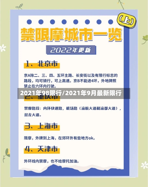2021年98限行/2021年9月最新限行-第2张图片