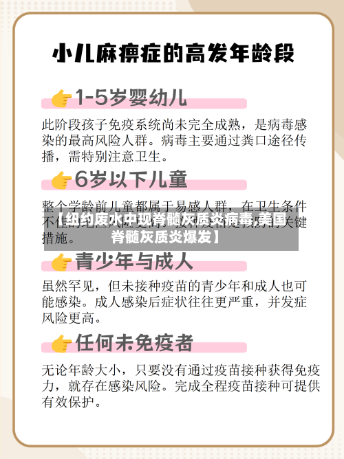 【纽约废水中现脊髓灰质炎病毒,美国脊髓灰质炎爆发】