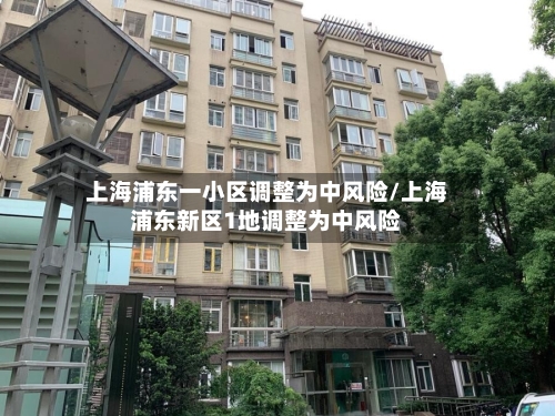 上海浦东一小区调整为中风险/上海浦东新区1地调整为中风险-第3张图片