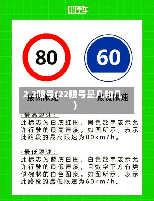 2.2限号(22限号是几和几)