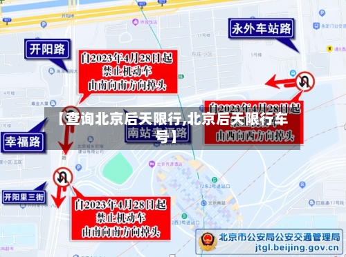 【查询北京后天限行,北京后天限行车号】