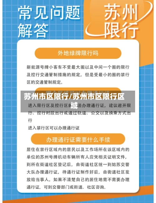 苏州市区限行/苏州市区限行区域
