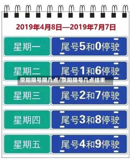 荥阳限号限几点/荥阳限号几点结束-第3张图片