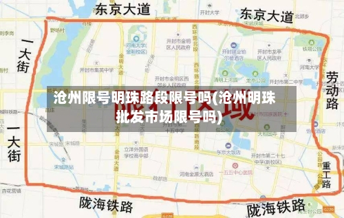 沧州限号明珠路段限号吗(沧州明珠批发市场限号吗)-第3张图片