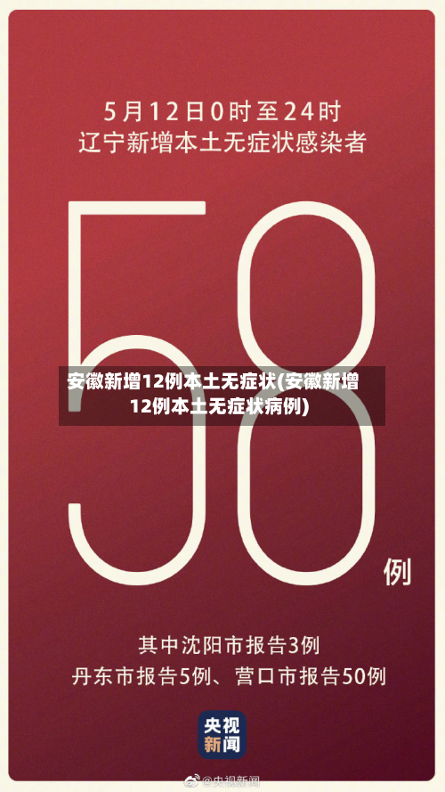 安徽新增12例本土无症状(安徽新增12例本土无症状病例)-第3张图片