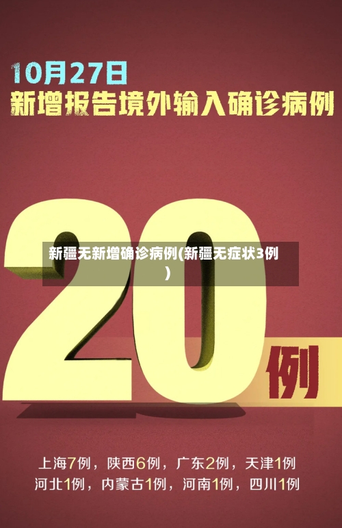新疆无新增确诊病例(新疆无症状3例)