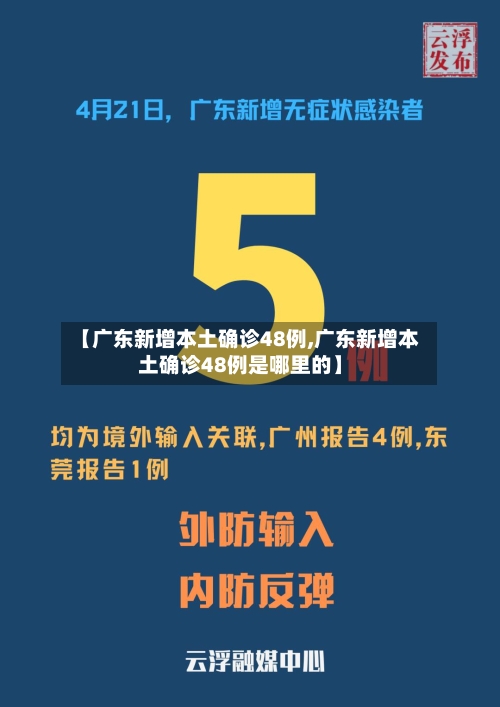 【广东新增本土确诊48例,广东新增本土确诊48例是哪里的】